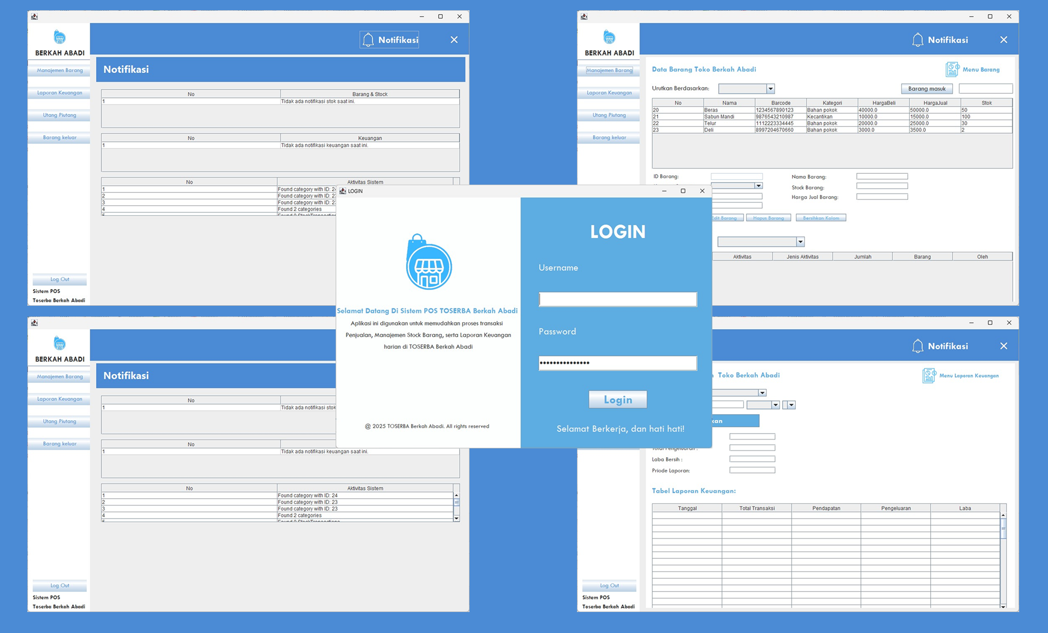 Pengembangan Sistem Point of Sale berbasis Java Desktop